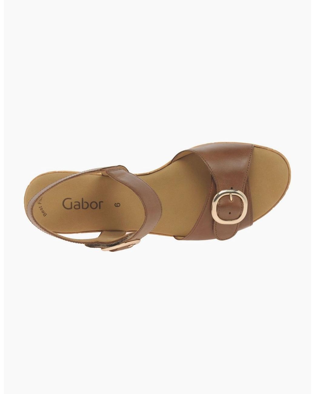 Gabor Brown Fantastica Sandals