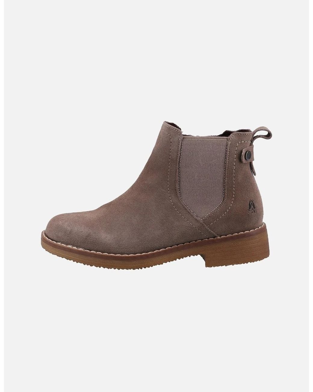 Hush Puppies Brown Maddy Suede Boots