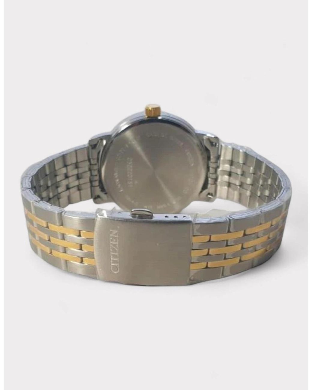 Citizen Gray Two Tone Quartz Dated Watch