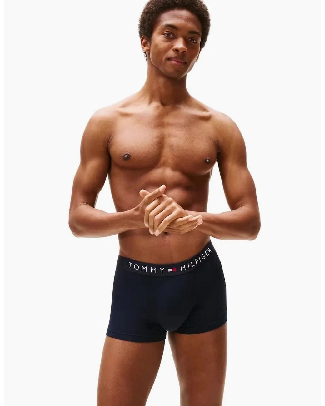 Tommy Hilfiger Blue 3-Pack Th Originals Boxer Briefs for men