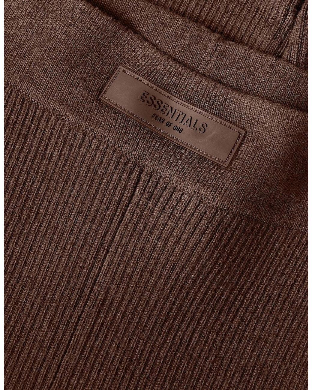 Fear Of God Gray Slim Fit Jogging Bottoms