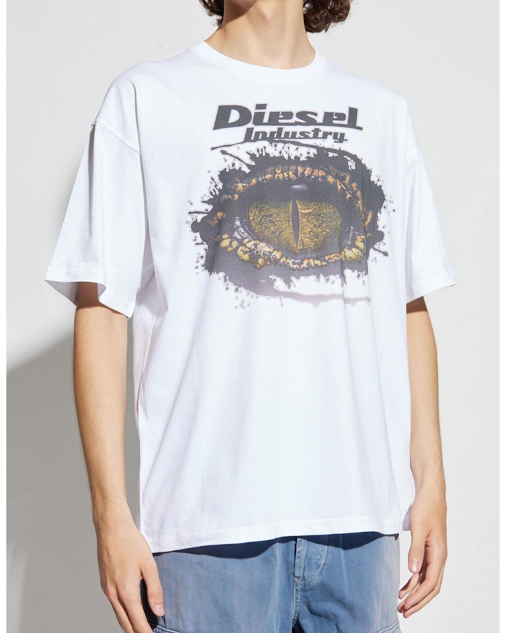 DIESEL White T-Boxt T25 for men