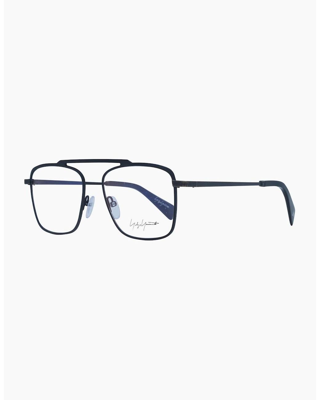 Yohji Yamamoto Black Optical Frame Yy3017 002 53 for men