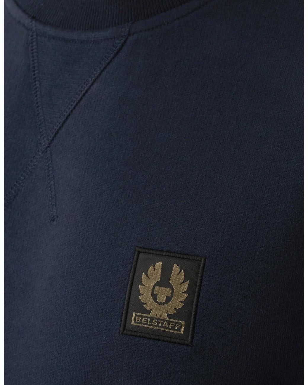 Belstaff Blue Sweatshirt Dark Ink for men