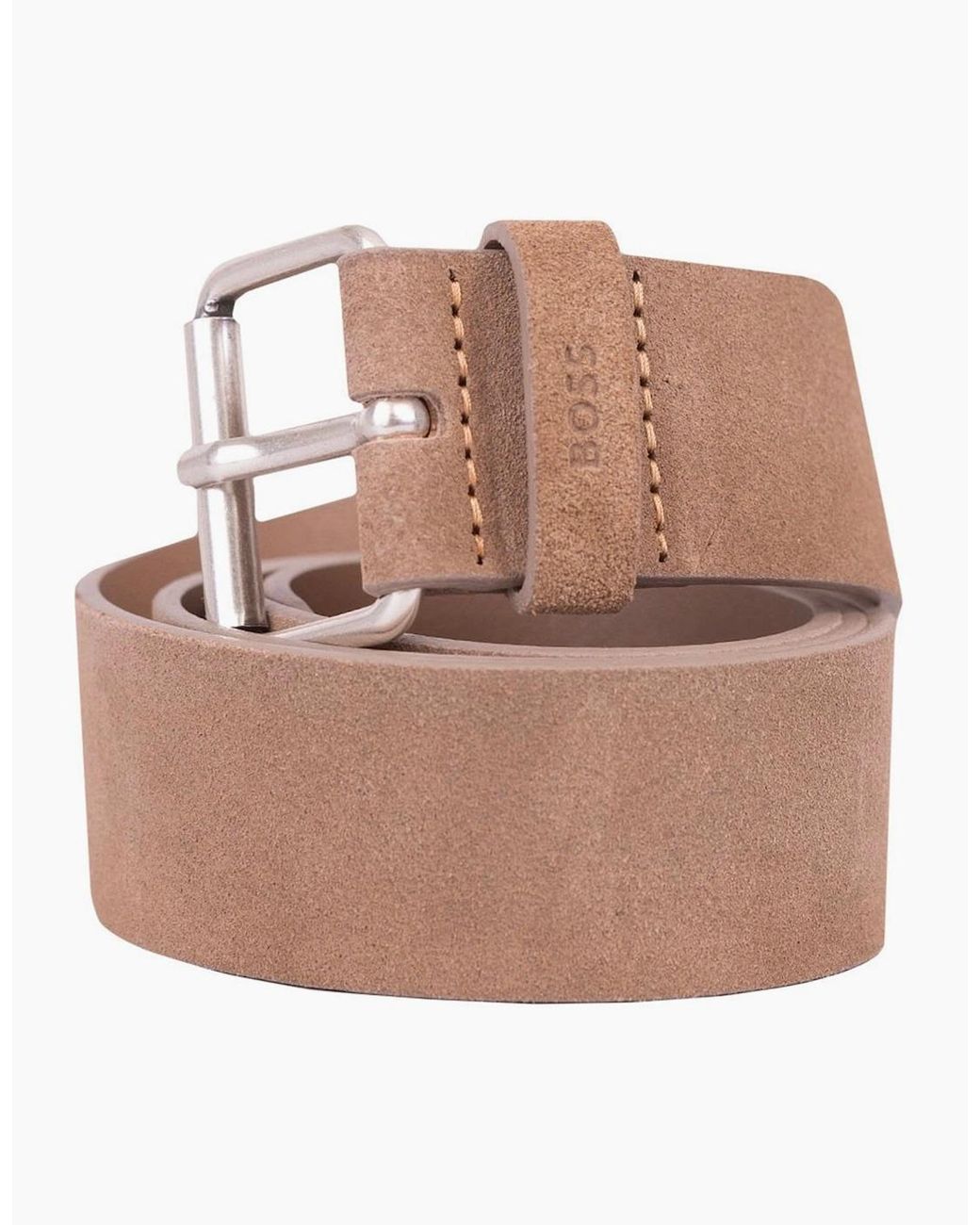 Boss Brown Boss Serge Sd Suede Belt