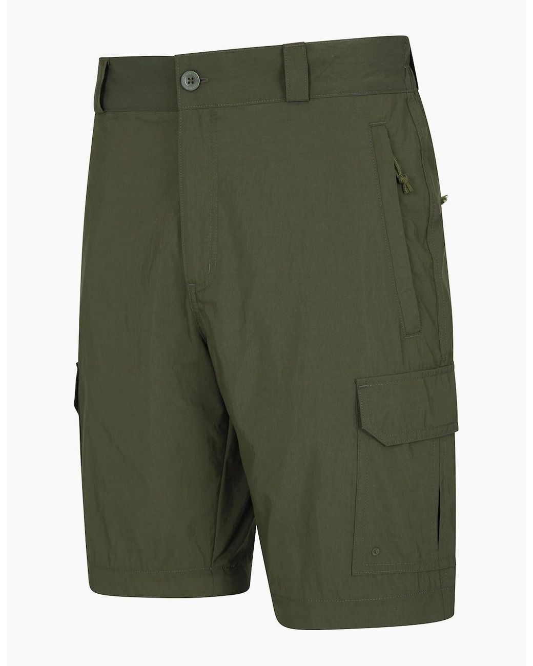 Mountain Warehouse Green Explore Cargo Shorts for men