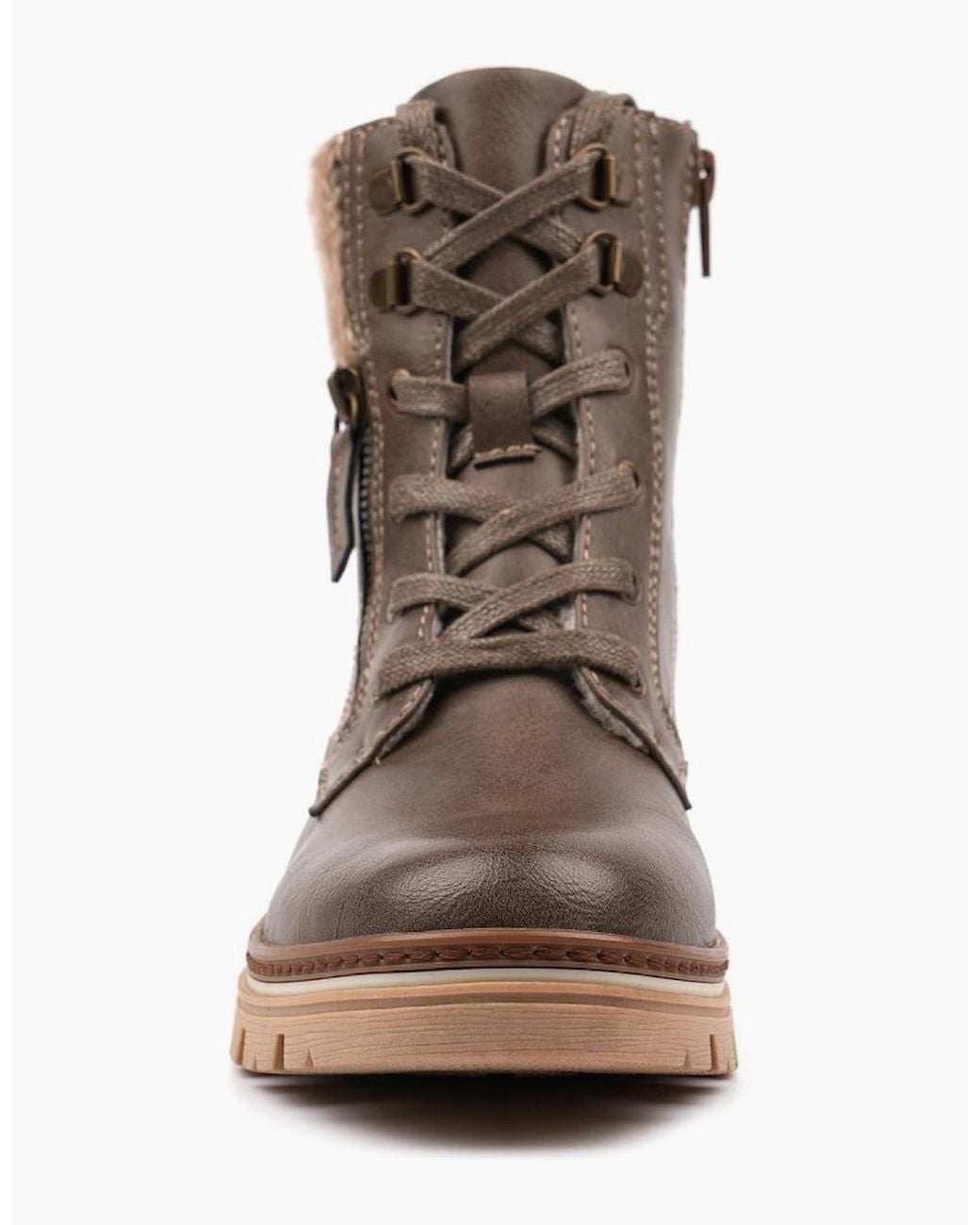 Lunar Brown Chantelle Ankle Boots
