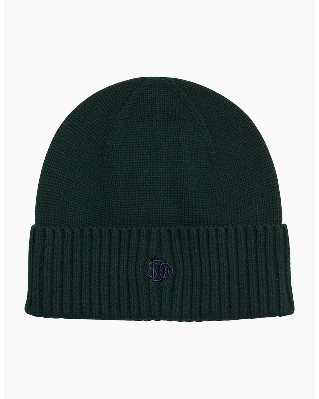 Superdry Green Sd Logo Beanie for men