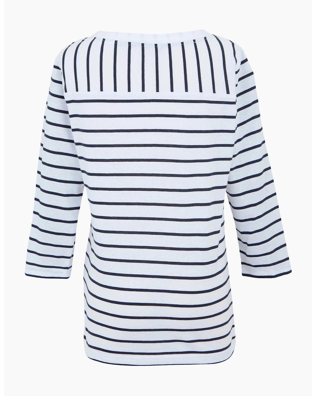 Regatta Blue Ladies Baylette Ii Striped T-Shirt