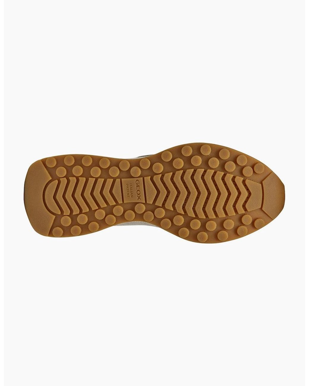 Geox Natural Amabel Trainers Light Sand/Light Taupe