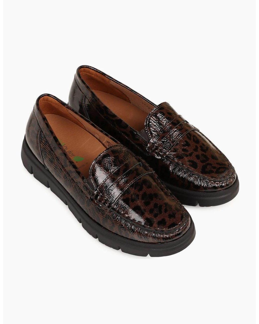 Waldläufer Brown Polly Loafers