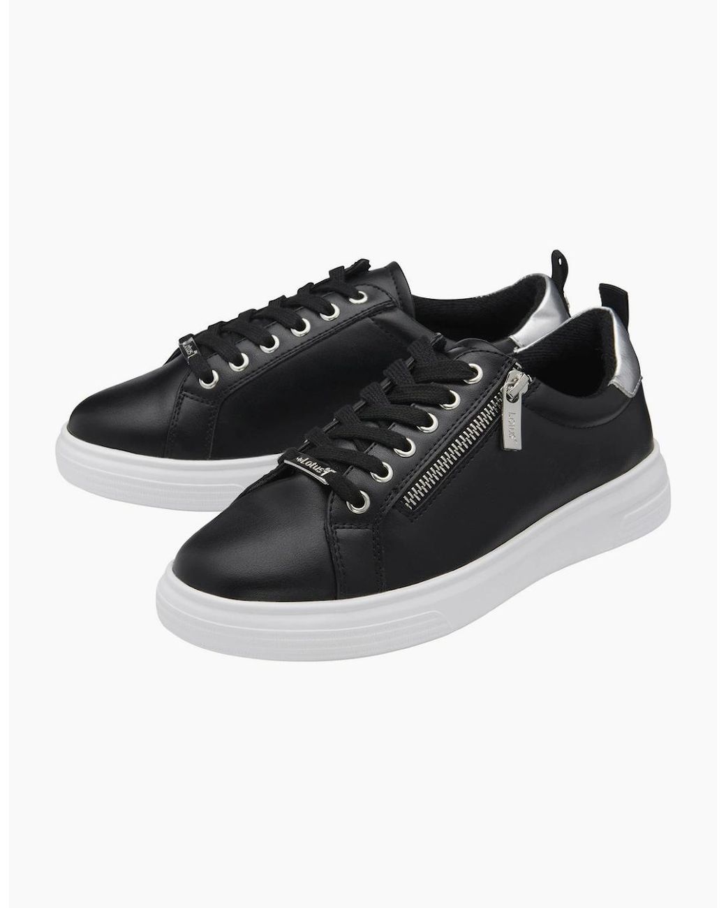 Lotus Black Alessia Trainers