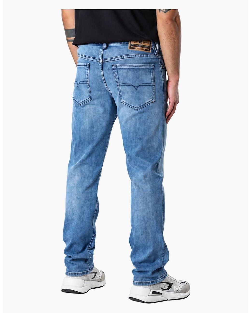 DIESEL Blue Buster-X Light Denim Jeans for men