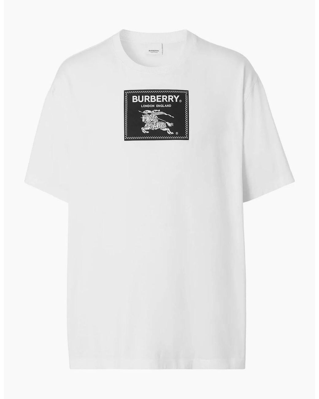 Burberry White Prorsum Label T-shirt for men