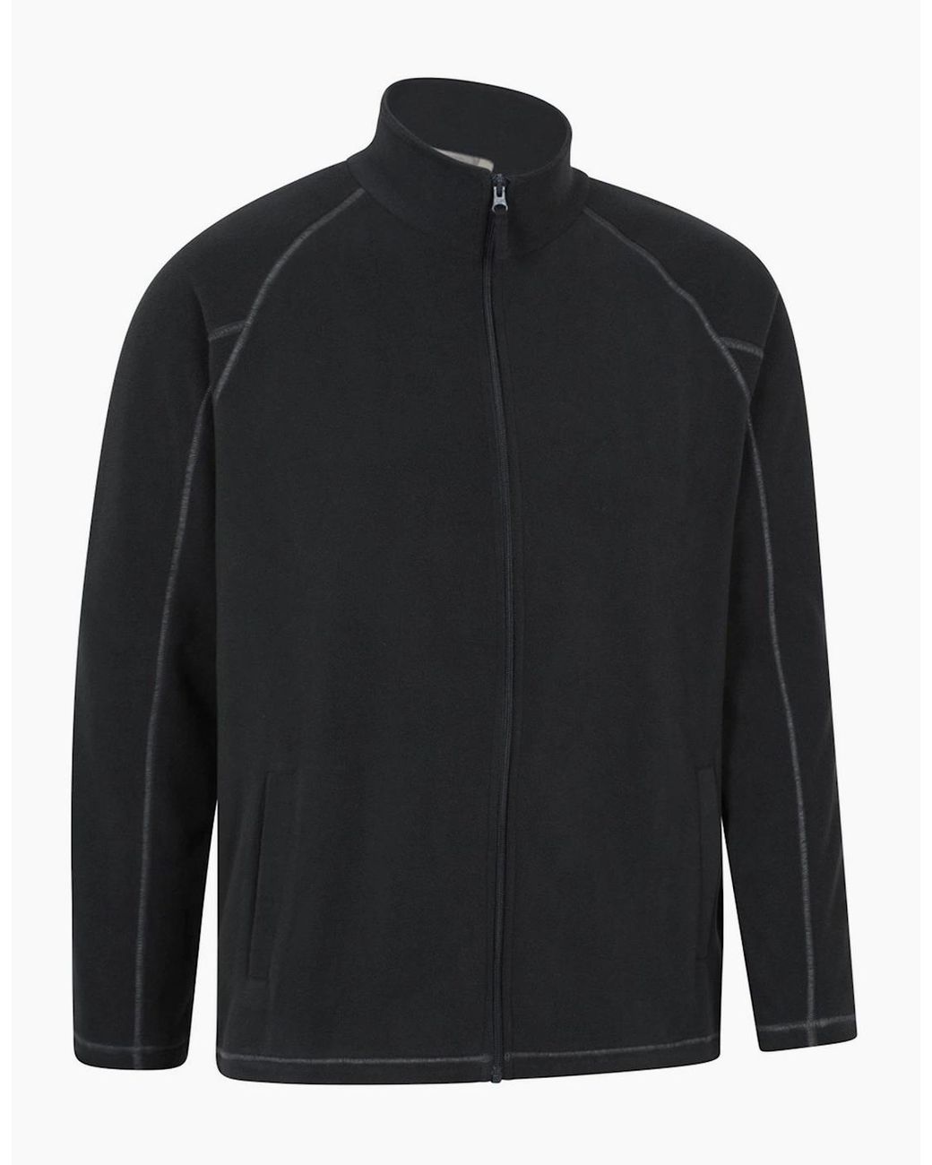 Mountain Warehouse Blue Ashbourne Full Zip Fleece Jacket for men