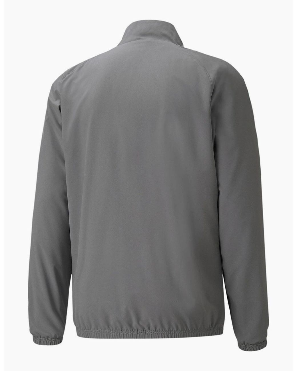 PUMA Gray Teamliga Sideline Jacket Tracksuit Top for men