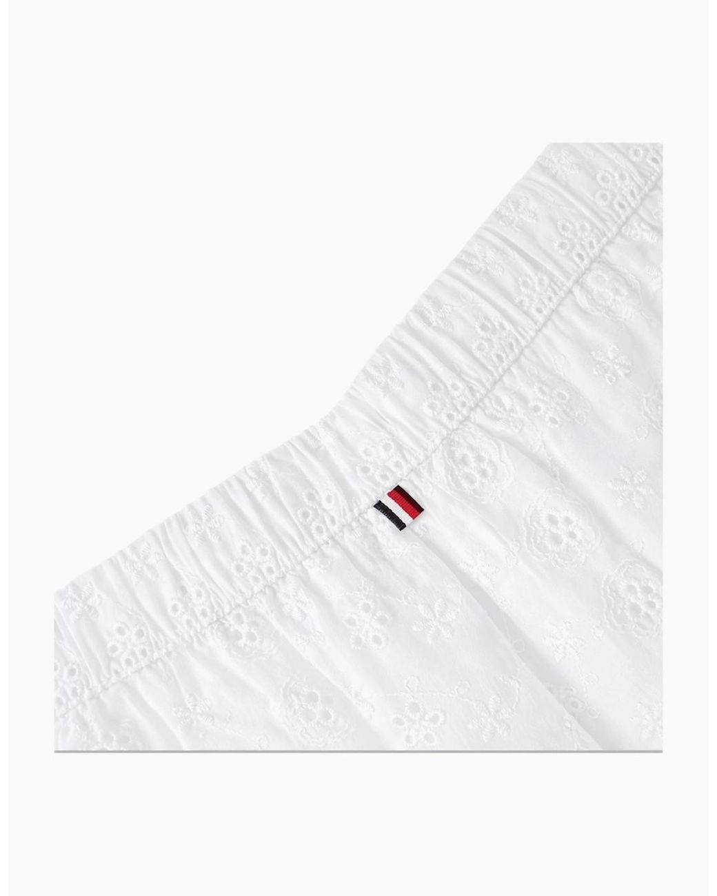 Tommy Hilfiger White Jersey Ss Tee Pyjama Set