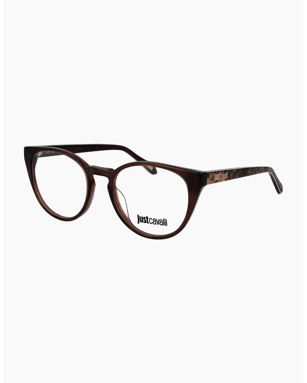 Just Cavalli Brown Optical Frame Vjc046 0Aak 51