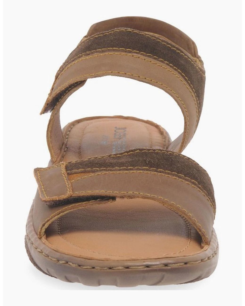 Josef Seibel Brown Debra 19 Leather Sandals