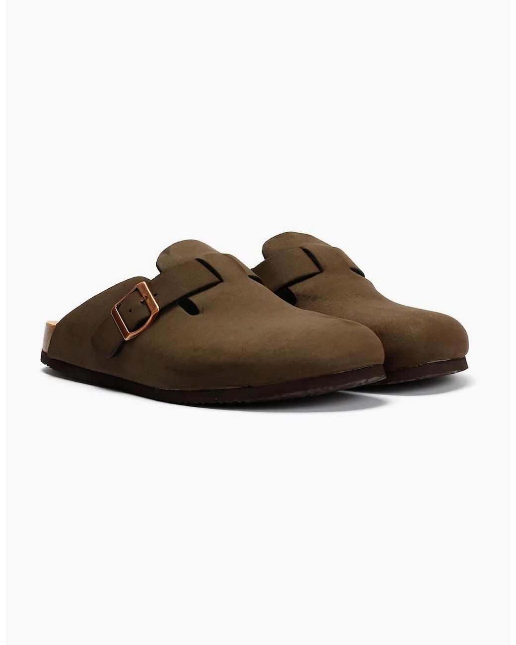 Original Penguin Brown Penguin Pappy Mules for men