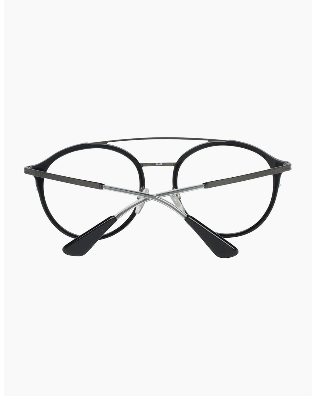 Police Black Optical Frame Vpl688 0700 52 for men