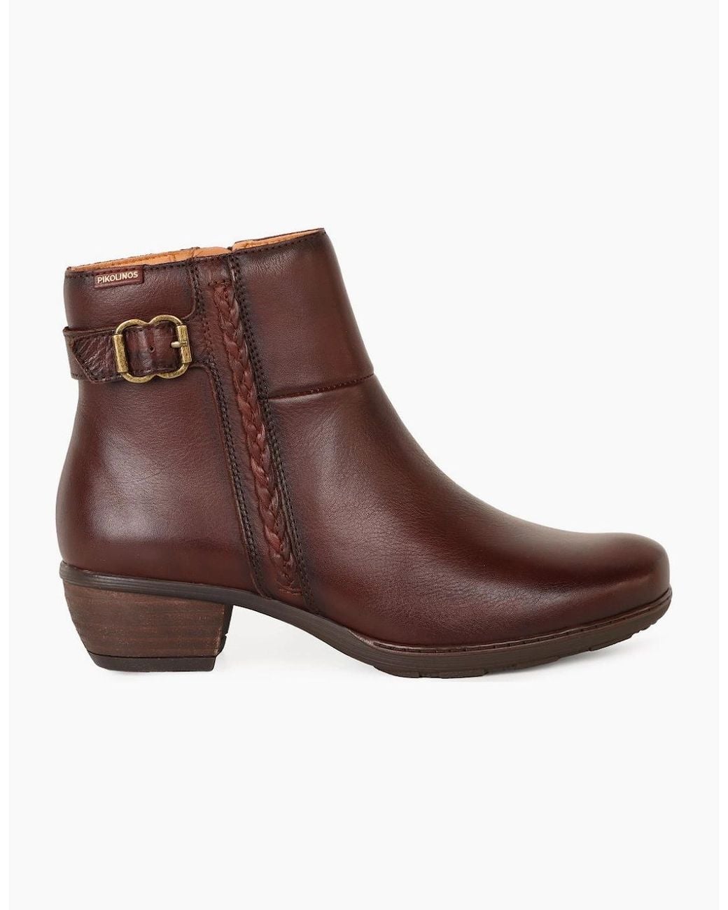 Pikolinos Brown Utiel Ankle Boots
