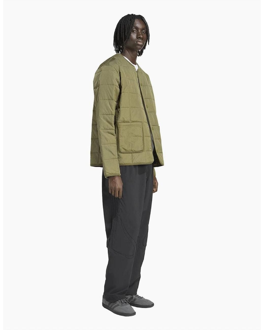 Adidas Green Qlt Jacket for men