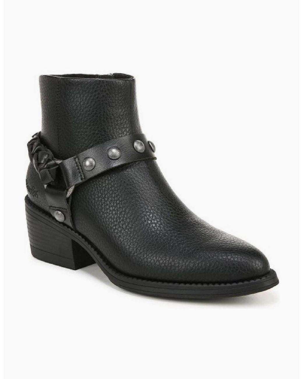 Blowfish Black Roadtrip Wes Walking Boots With Side Zipper