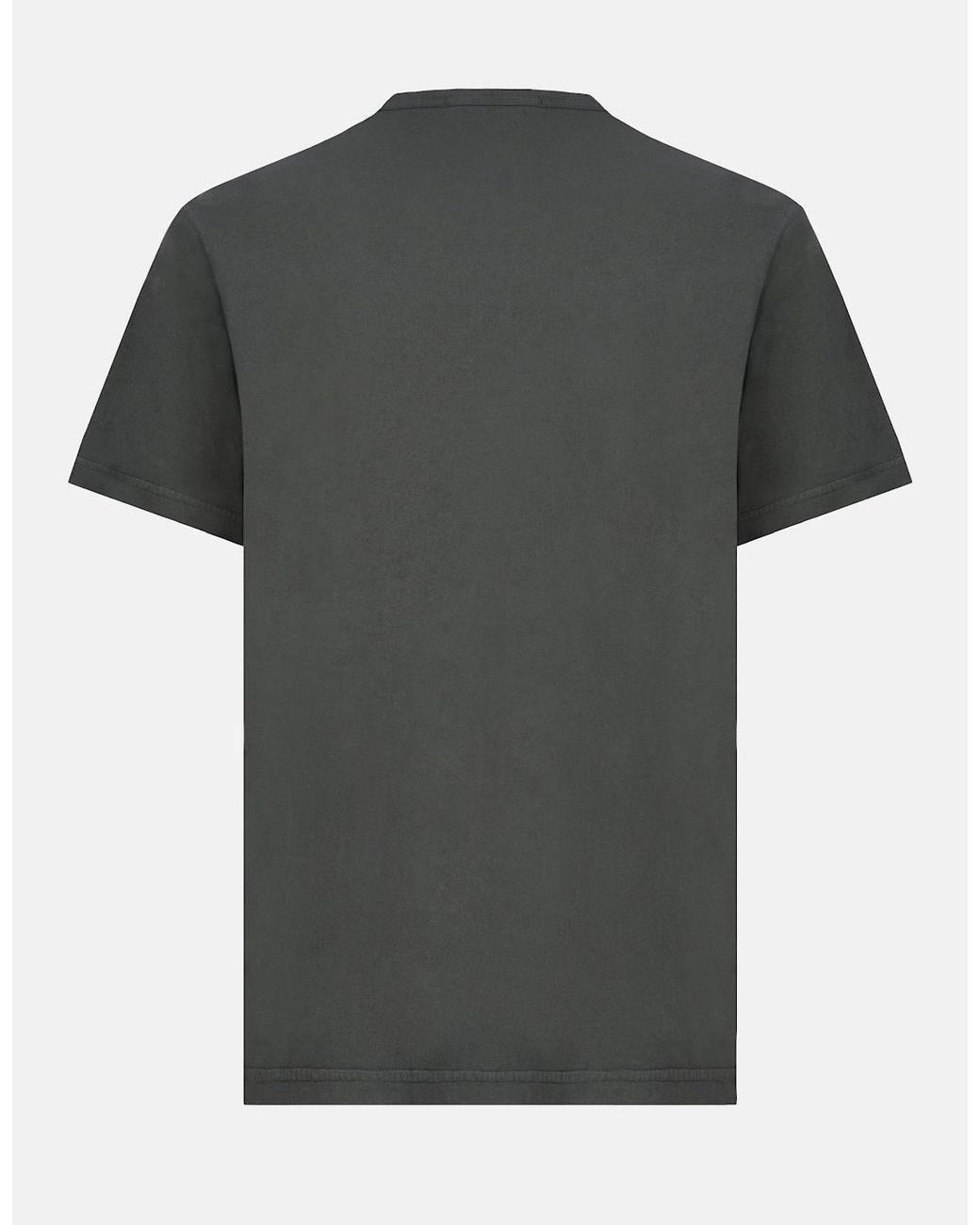 Stone Island Gray Slant Pocket 2100008 T-Shirt for men