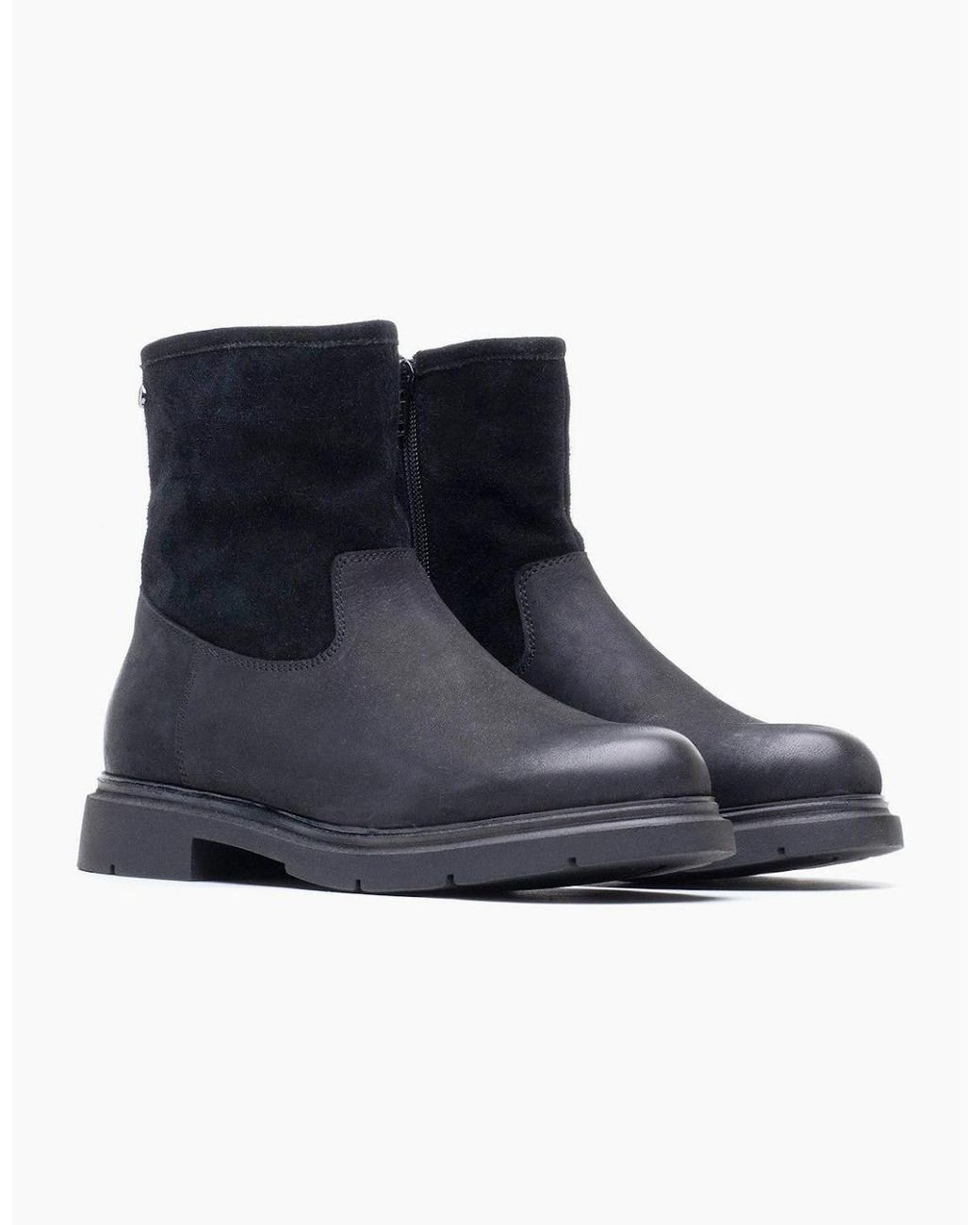 Hush Puppies Blue Charlotte Boot Ankle Boots