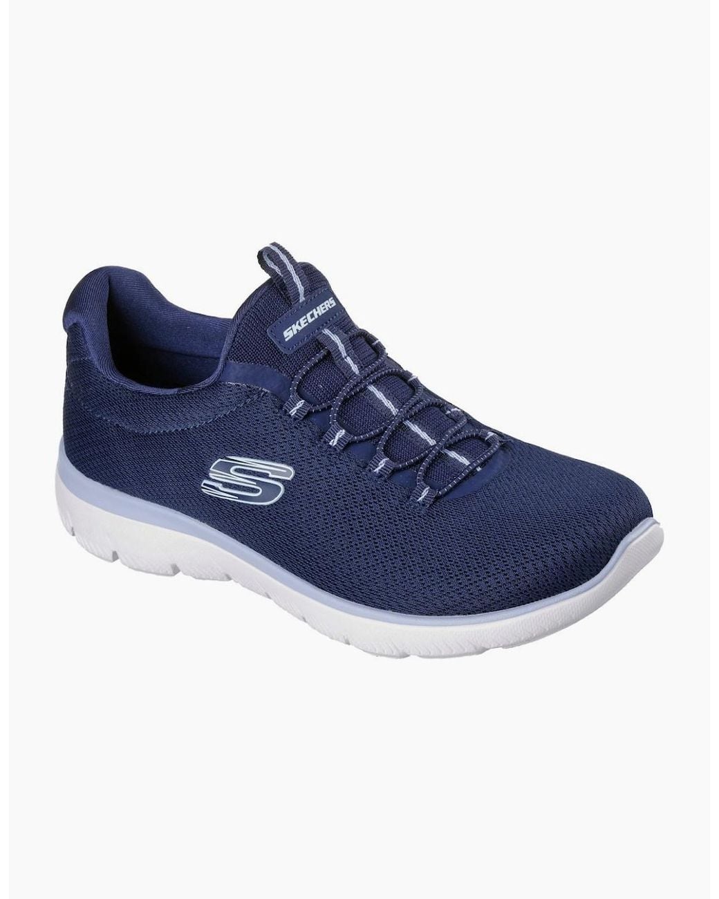 Skechers Blue Summits Summer Blush Trainers