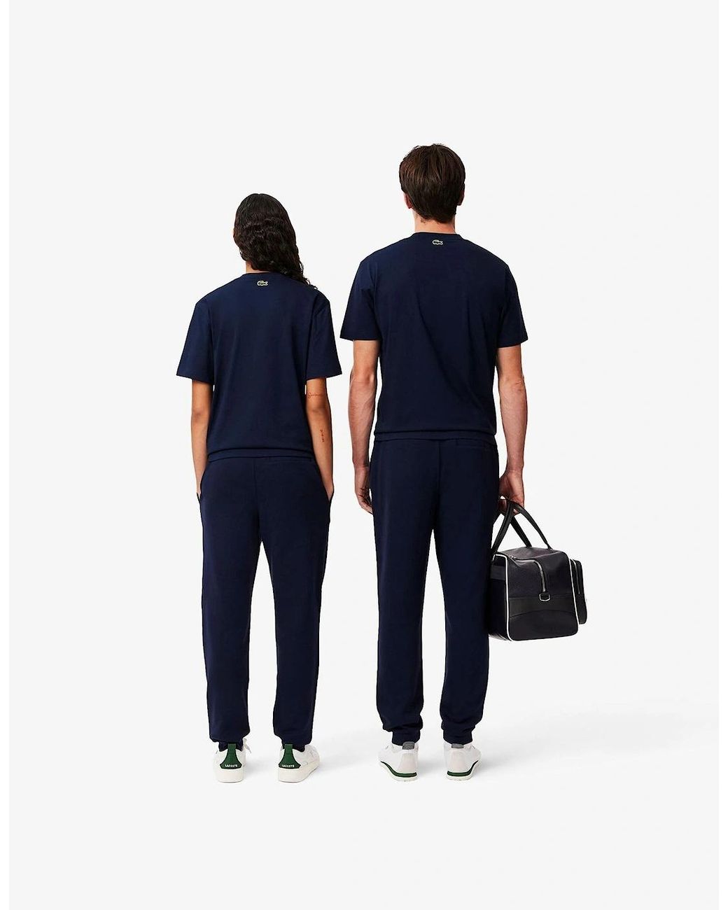 Lacoste Blue Leg Sweatpants for men