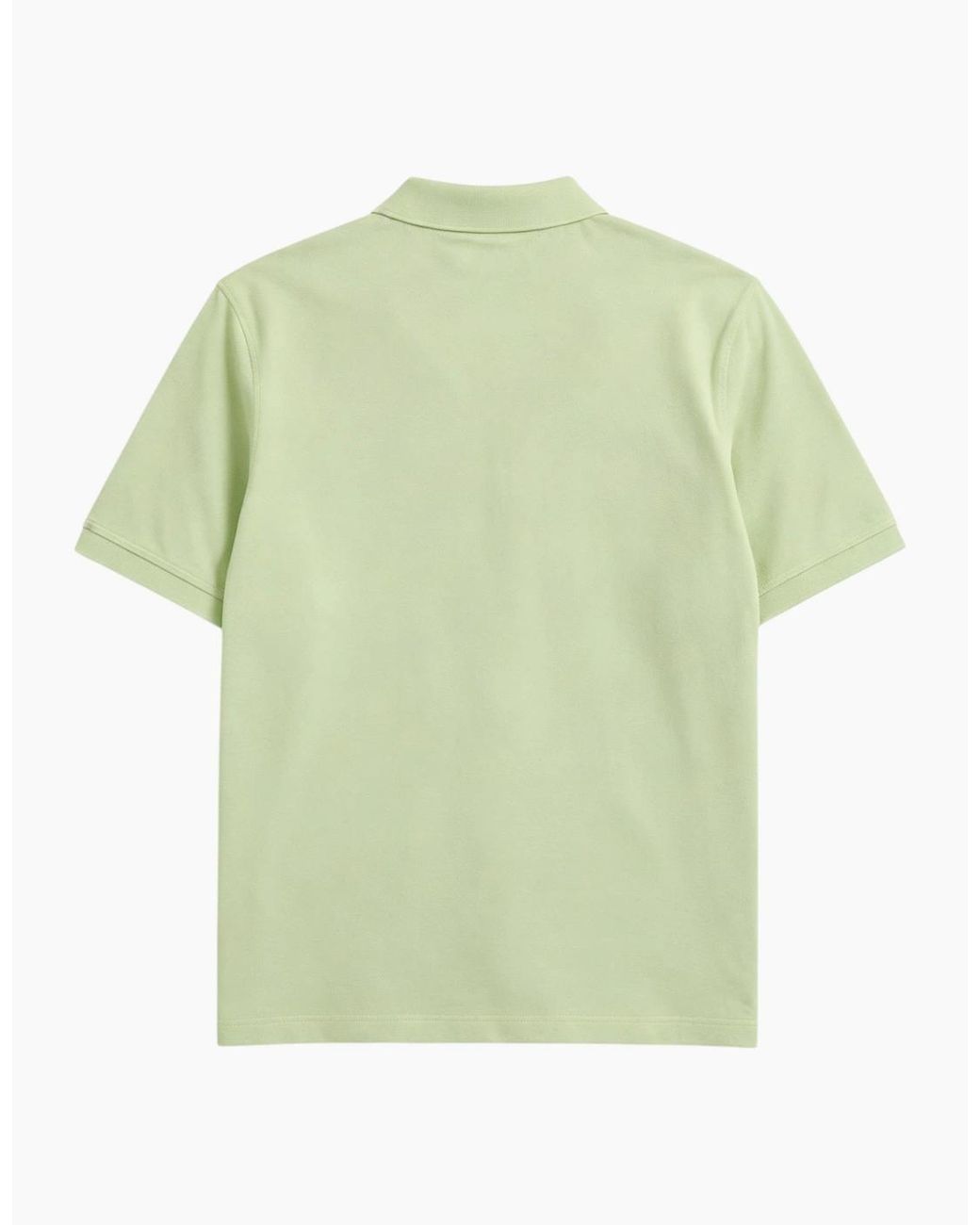 Gant Green Polo Shirt Contrast Short Sleeve Summer Polo Cotton for men