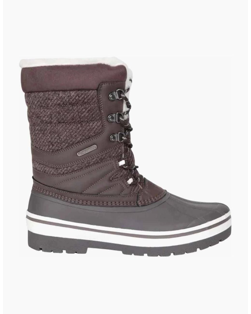 Mountain Warehouse Brown Ladies Andorra Waterproof Snow Boots