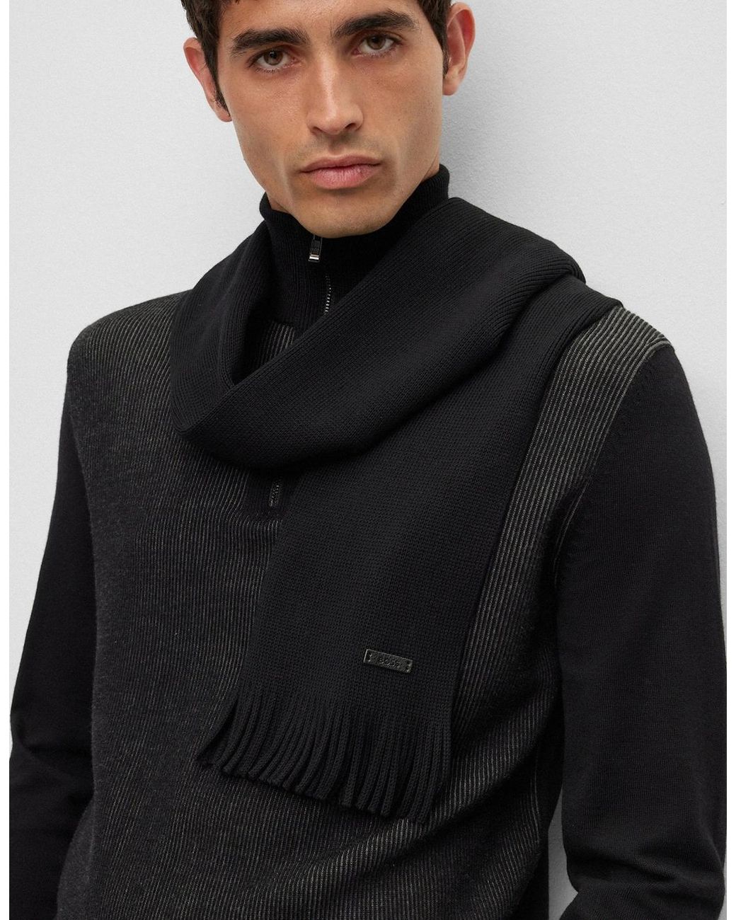 Boss Black Boss Albas Scarf 001 for men