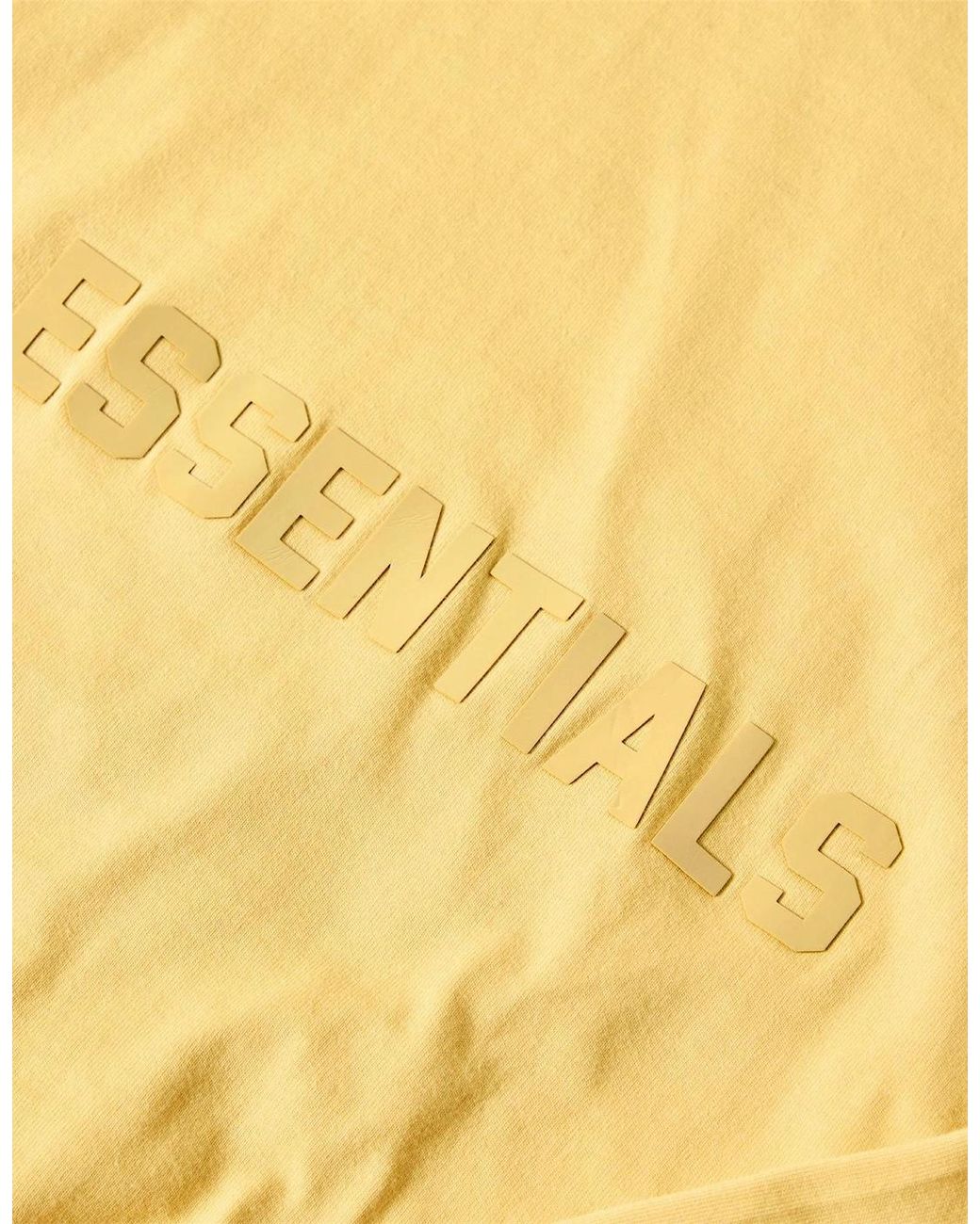 Fear Of God Yellow Long Sleeve T-Shirt for men