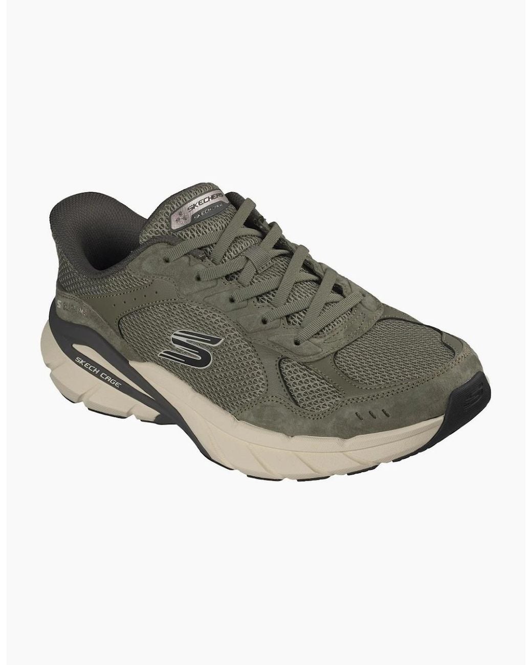 Skechers Green Skech Cage Lexon Trainers for men