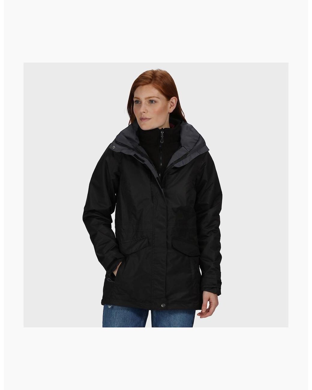 Regatta Black Ladies Benson Iii 3-In-1 Breathable Jacket