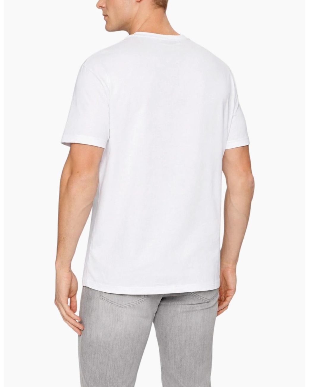 Armani White Exchange T-Shirts Milano A for men