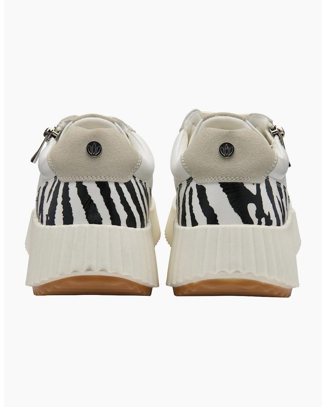 Lotus White Paige Trainers
