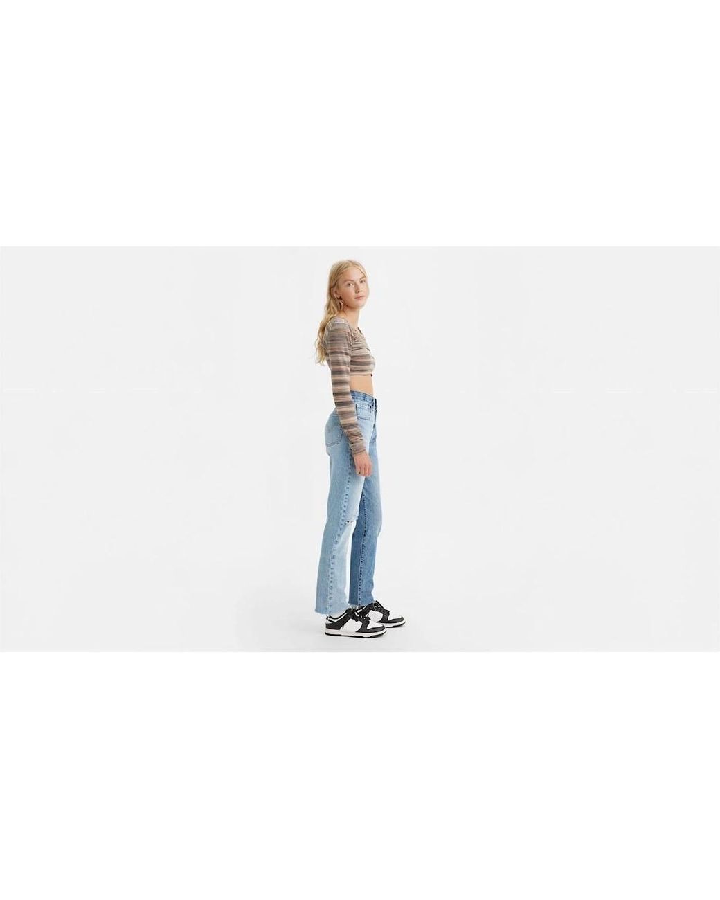 Levi's Blue 501 Original Two Tone Jeans