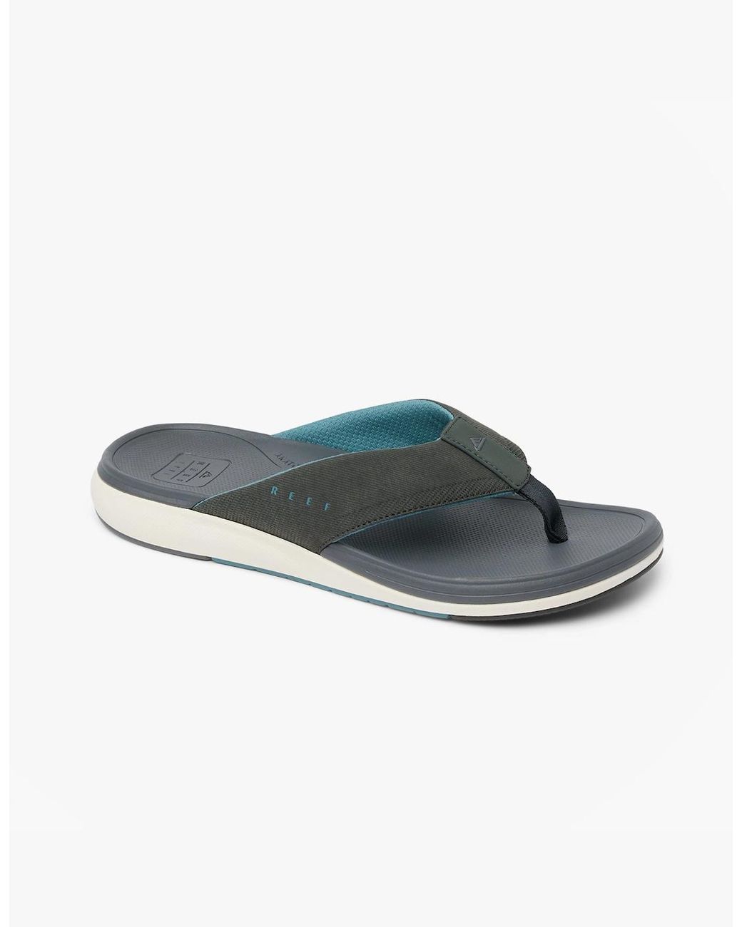 Reef Blue Cushion Norte Toe-Post Sandals//Offwhite for men