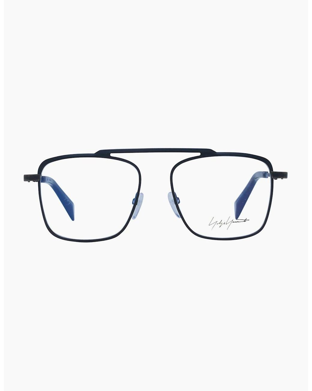 Yohji Yamamoto Black Optical Frame Yy3017 002 53 for men