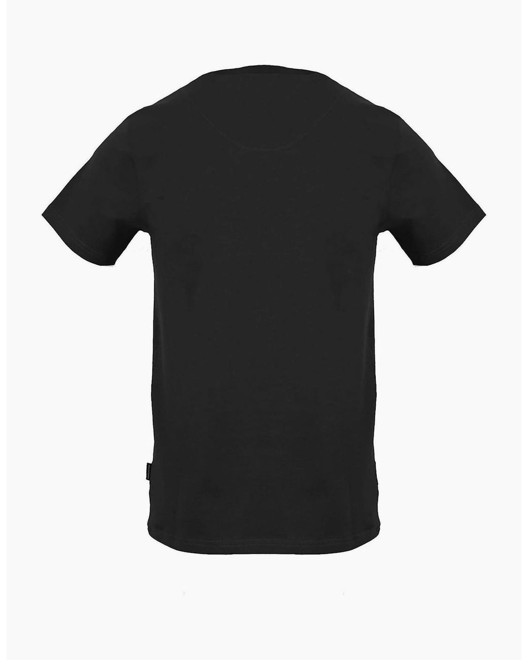 Aquascutum Black Regular Fit T-Shirt for men