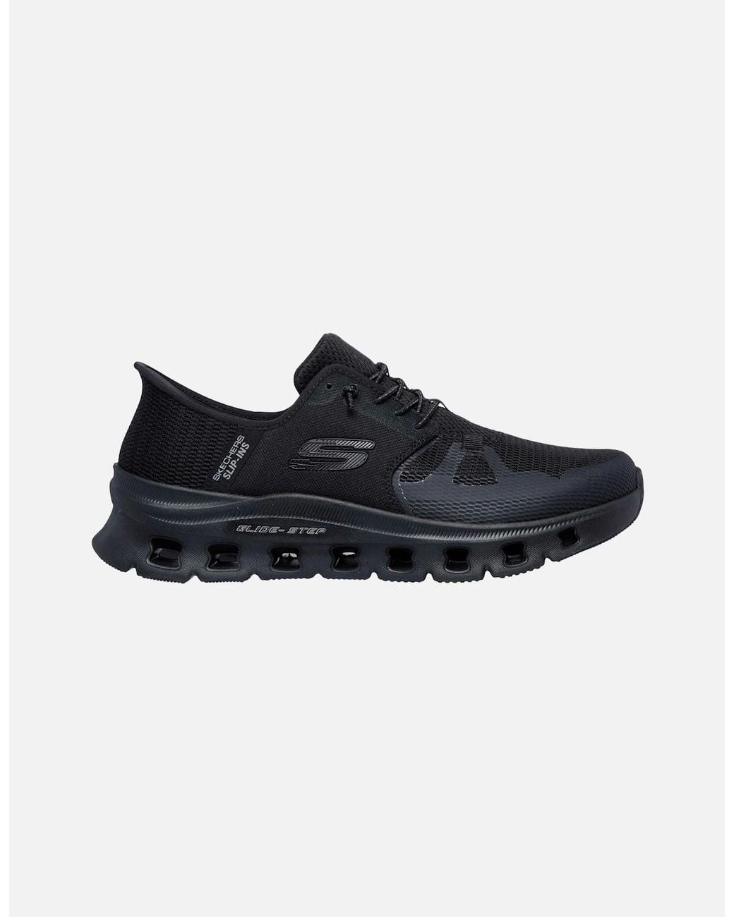 Skechers Blue Glide-Step Pro Textile Standard Trainers for men