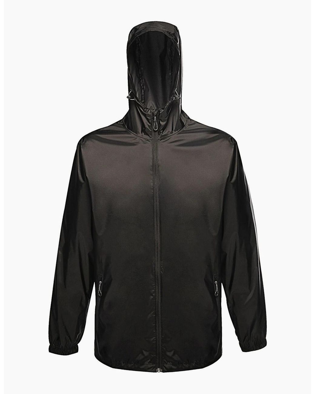Regatta Black Pro Packaway Waterproof Breathable Jacket for men