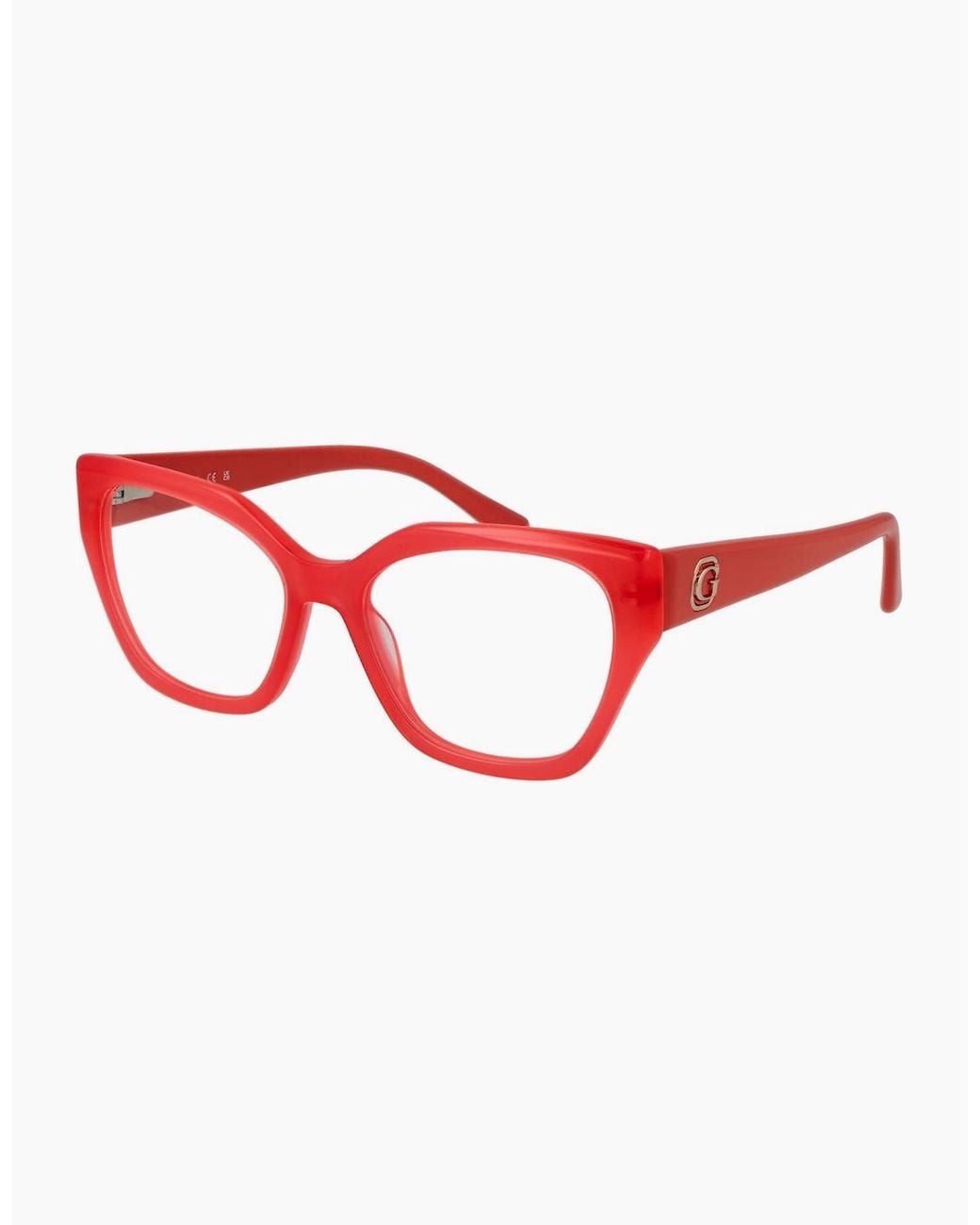 Guess Red Optical Frame Gu50112 072 53
