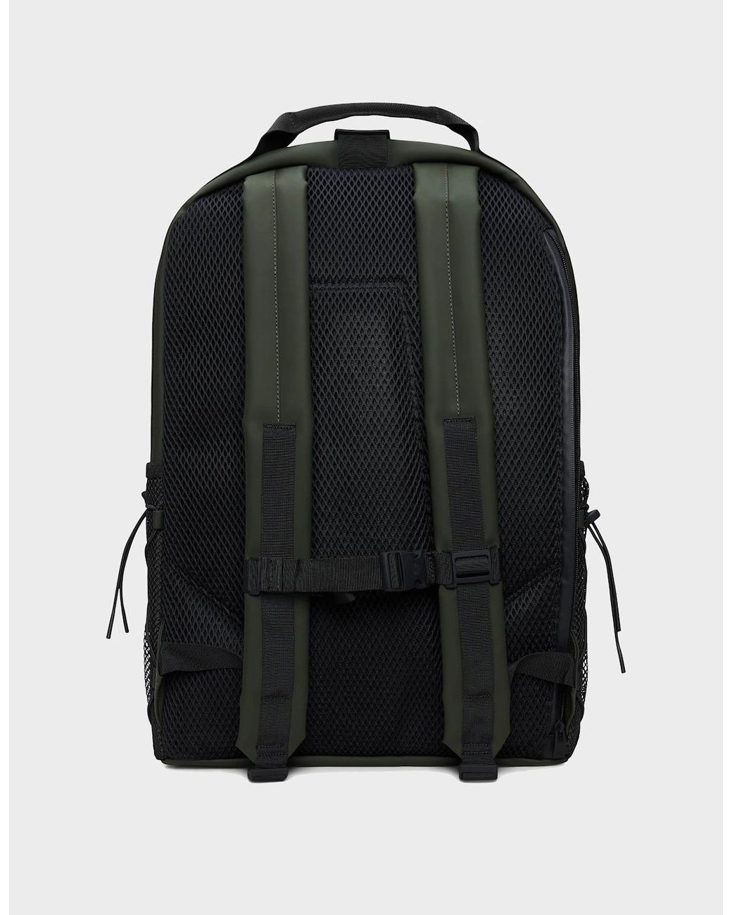 Rains Green Trail Clip Front Backpack