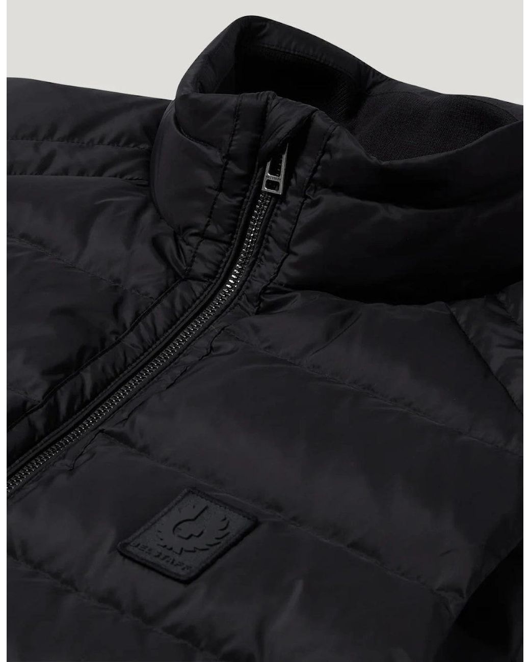 Belstaff Black Compound Gilet for men