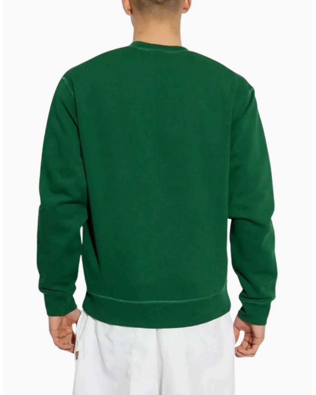 DSquared² Green Milano Logo Cool Fit Sweatshirt for men